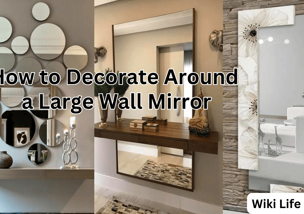 How to Decorate Around a Large Wall Mirror: Tips and Tricks How to Decorate Around a Large Wall Mirror
